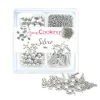 Décoration Comestible*SCRAPCOOKING 4 Décors en Sucre Silver Mix 68 g
