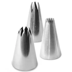 Douilles Pâtisserie*SCRAPCOOKING 3 Douilles Pâtissières pour Cupcakes