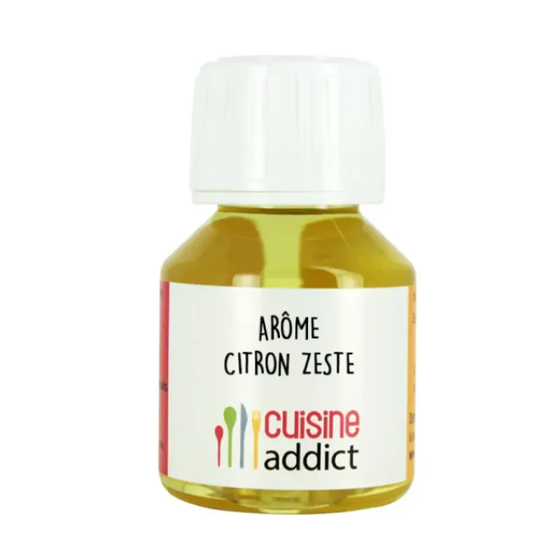 Arômes Alimentaires*CUISINEADDICT Arôme Alimentaire Citron Zeste 58 ml