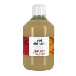 Arômes Alimentaires*CUISINEADDICT Arôme Alimentaire Crème Brûlée 500 ml