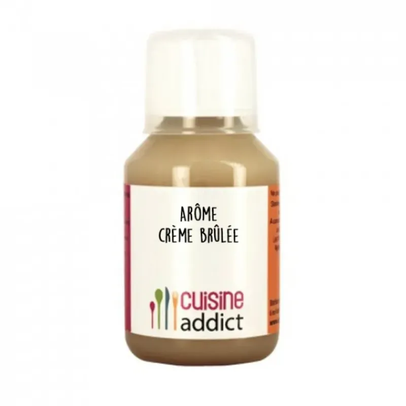 Arômes Alimentaires*CUISINEADDICT Arôme Alimentaire Crème Brûlée 115 ml