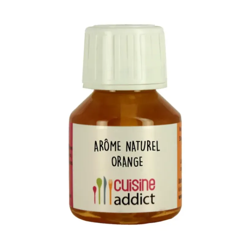 Arômes Alimentaires*CUISINEADDICT Arôme Alimentaire Naturel Orange 58 ml 