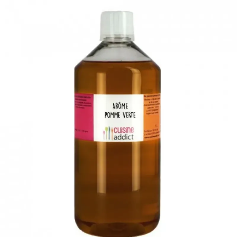 Arômes Alimentaires*CUISINEADDICT Arôme Alimentaire Pomme Verte 1L