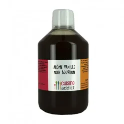 Arômes Alimentaires*CUISINEADDICT Arôme Alimentaire Vanille note Bourbon 500 ml