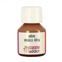 Arômes Alimentaires*CUISINEADDICT Arôme alimentaire Volaille rôtie 58 ml