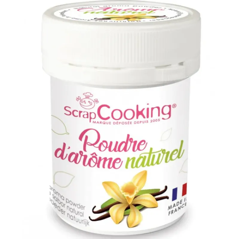 Arômes Alimentaires*SCRAPCOOKING Arôme Naturel en Poudre Vanille 15g