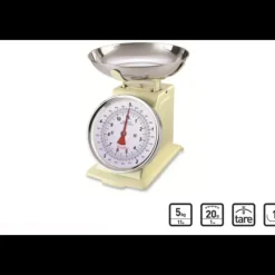 Balance De Cuisine*TERRAILLON Balance Mécanique Tradition 500 Crème 5kg