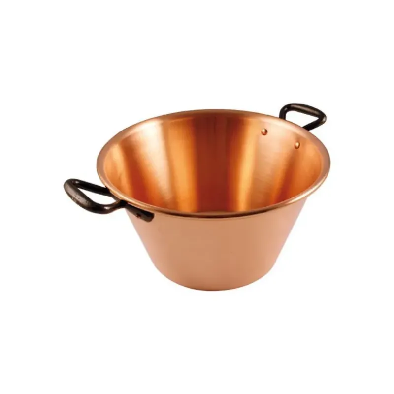 Bassines De Cuisine*MALLARD FERRIERE Bassine à confiture et à gelée en cuivre