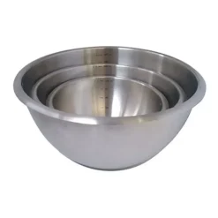 Culs De Poule*DE BUYER Bassine Demi-Sphérique Inox et Fond Silicone Ø 16 cm