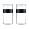 Conservation*BODUM Bocal Plastique 2 L avec Couvercle (x2) PRESSO