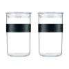 Conservation*BODUM Bocal Plastique 1 L avec Couvercle (x2) PRESSO