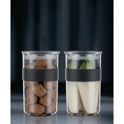 Conservation*BODUM Bocal Plastique 1 L avec Couvercle (x2) PRESSO