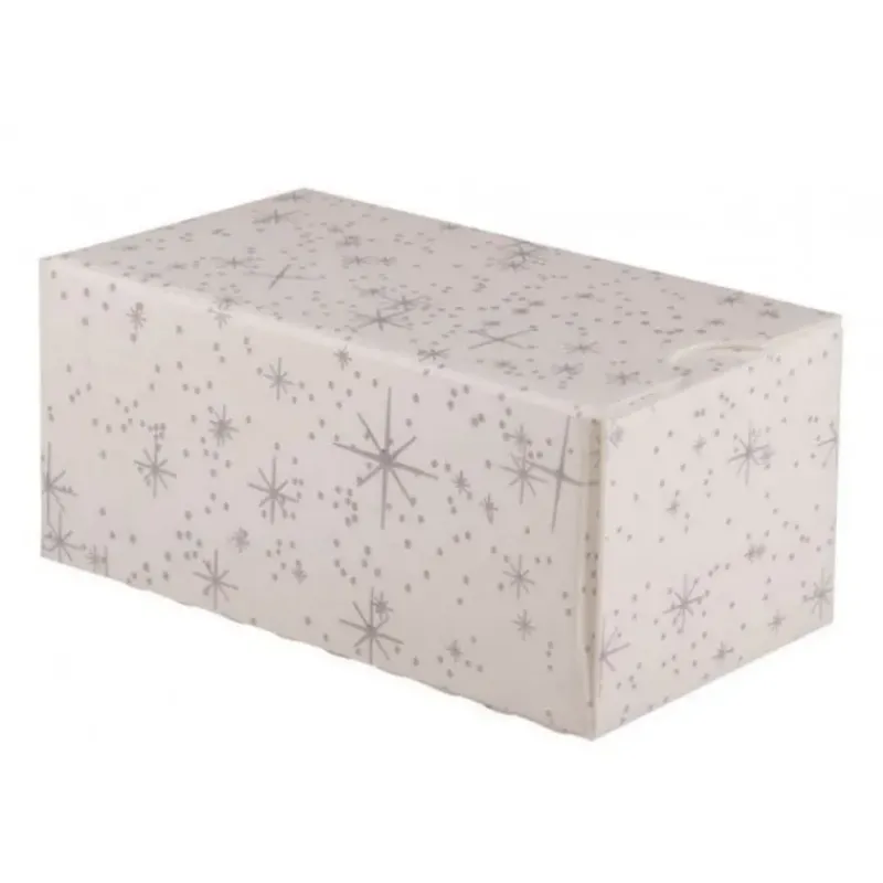 Emballage Alimentaire*CUISINEADDICT Boîte à Bûche Isotherme 40x11cm Étoiles (x25)