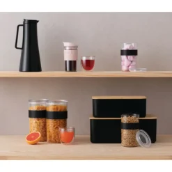 Conservation*BODUM Boîte à Pain 29 x 19 cm x H 11 cm Noir BISTRO