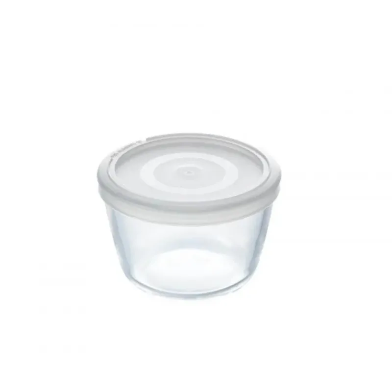 Conservation*PYREX Boîte de Conservation en Verre Ronde 15 cm 1,1 L Cook & Store