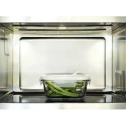 Plat De Cuisson|Conservation*PEBBLY Boîte de Conservation en Verre Carré 800 ml