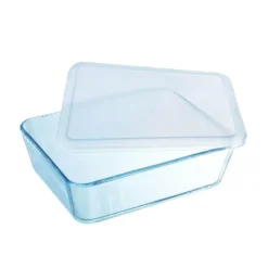 Conservation*PYREX Boîte de Conservation en Verre Rectangulaire 19 x 14 cm 0,8 L Cook & Store