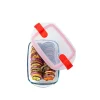 Conservation*PYREX Boîte de Conservation en Verre Rectangulaire 28 x 20 cm 2,5 L Cook & Heat