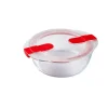 Conservation*PYREX Boîte de Conservation en Verre Ronde 20 cm 1,1 L Cook & Heat