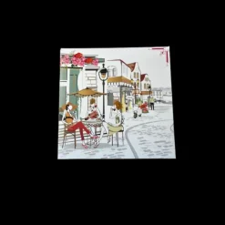 Emballage Alimentaire*CUISINEADDICT Boîte pâtissière Balade Gourmande - 25 x H 8 cm - (x50)