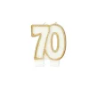 Décoration Gâteau*GATODECO Bougie Anniversaire 70 ans Gatodéco