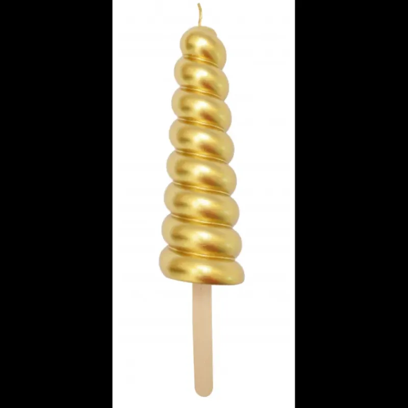 Décoration Gâteau*SCRAPCOOKING Bougie Corne de Licorne XXL