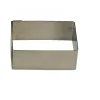 Cercle À Patisserie*GOBEL Cadre à Mousse Inox Rectangle 20 x 10 cm x H 4,5 cm