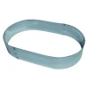 Cercle À Patisserie*MALLARD FERRIERE Cadre à Mousse Oblong Inox 22 cm x H 4,5 cm Mallard