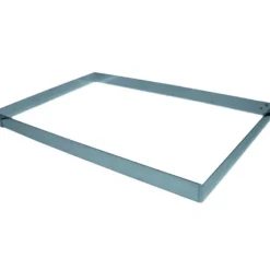 Cercle À Patisserie*MALLARD FERRIERE Cadre à Pâtisserie Inox 57 x 37 cm x H 2 cm Mallard