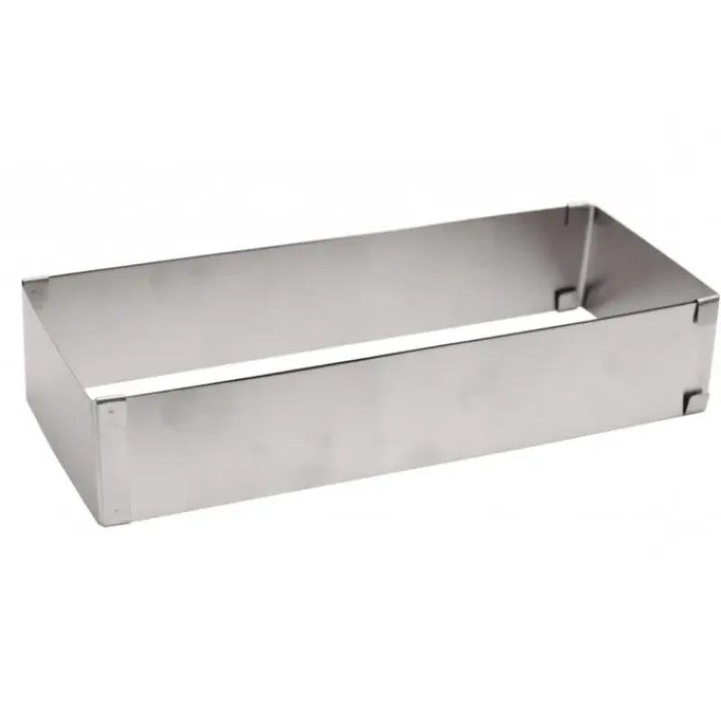Cercle À Patisserie*SCRAPCOOKING Cadre Pâtisserie Extensible Inox Rectangle