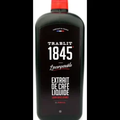 Arômes Alimentaires*CUISINEADDICT Café Trablit 1L Extrait de Café Liquide