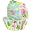 Moules En Papier*SCRAPCOOKING Caissette Cupcakes Flamant Rose (x36)