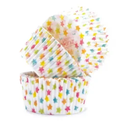 Moules En Papier*SCRAPCOOKING Caissette en Papier Etoiles x 40