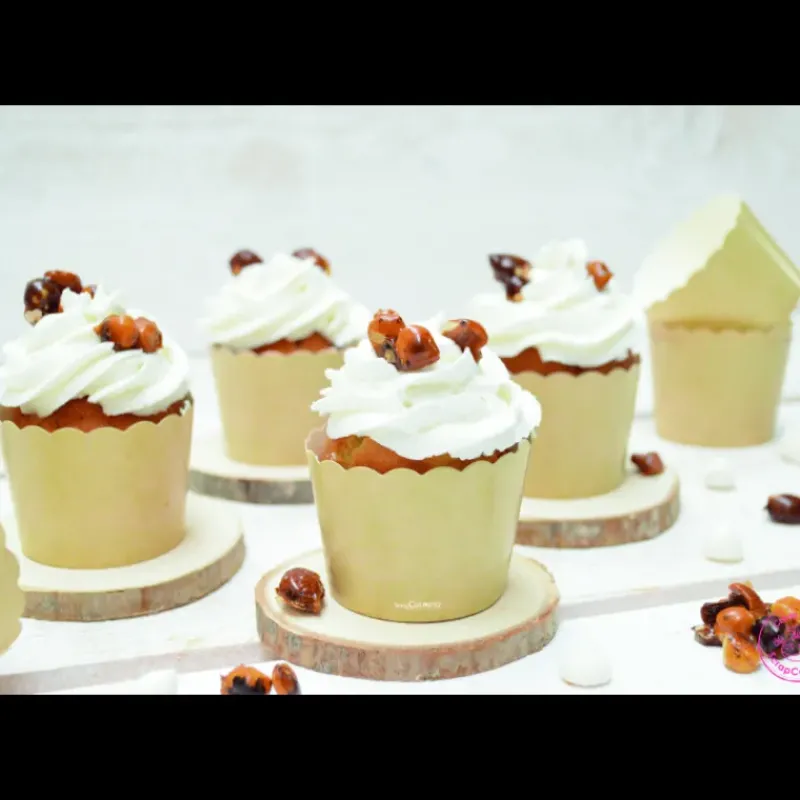 Moules En Papier*SCRAPCOOKING Caissette rigide de cuisson kraft (x25)