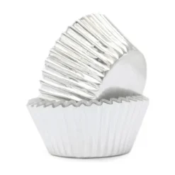 Moules En Papier*SCRAPCOOKING Caissettes Argentées (x48)