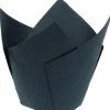 Moules En Papier*NORDIA Caissettes en Papier Tulipcup Noir Ø 5 cm H 8 cm