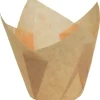 Moules En Papier*NORDIA Caissettes en Papier Tulipcup Ecru Ø 5 cm H 7 cm