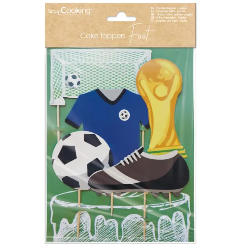 Décoration Gâteau*SCRAPCOOKING Cake Topper Foot