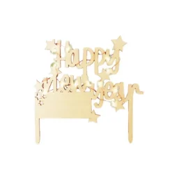 Décoration Gâteau*SCRAPCOOKING Cake Topper Happy New Year Led
