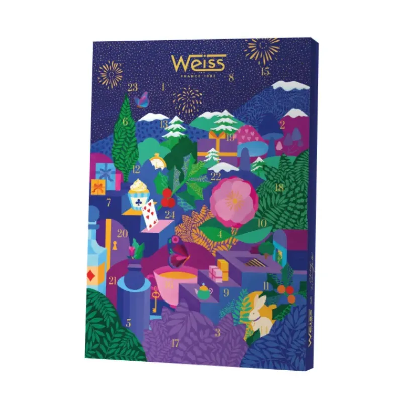 Chocolats À Offrir*WEISS Calendrier de l'Avent Chloé Weinfeld 210 g
