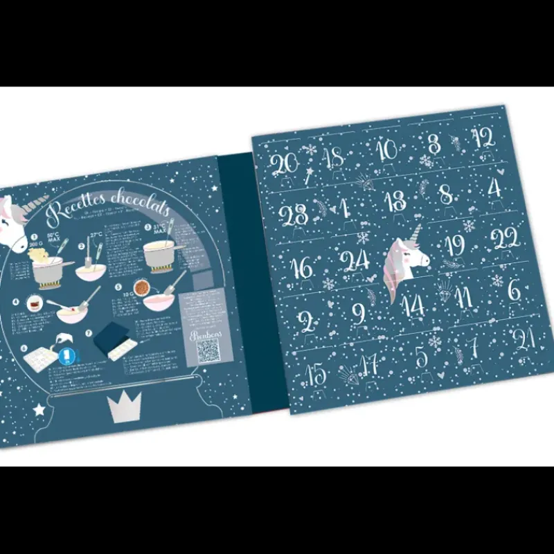 Moules À Chocolat*SCRAPCOOKING Calendrier de l'Avent Licorne