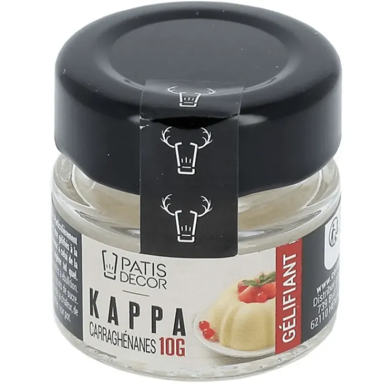 Produits Sans Gluten|Additifs Alimentaires*PATISDECOR Carraghénanes Kappa 10 g Patisdécor