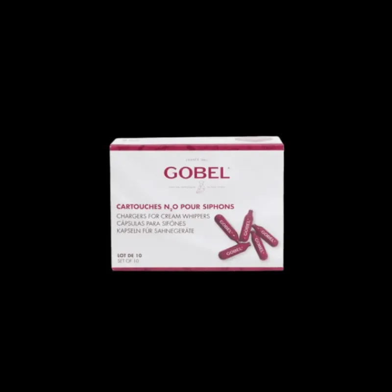 Siphons & Cartouches*GOBEL Cartouches de Gaz N₂0 pour Siphon (x10)