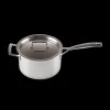 Casseroles*LE CREUSET Casserole Inox avec Couvercle 20 cm