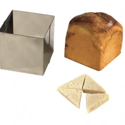 Cercle À Patisserie*MALLARD FERRIERE Cercle à Pain Surprise Carré 12 cm x H 12 cm Mallard