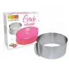 Cercle À Patisserie*SCRAPCOOKING Cercle à Pâtisserie Extensible Inox