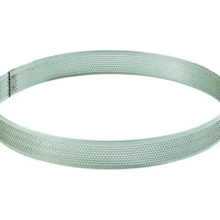 Cercle À Patisserie*MALLARD FERRIERE Cercle à Tarte Inox Perforé Ø26 cm H.2 cm