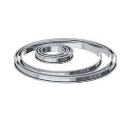 Cercle À Patisserie*DE BUYER Cercle à Tarte perforé Ø 22 cm en Inox par