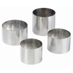 Cercle À Patisserie*MALLARD FERRIERE Cercle Individuel Inox 8 cm x H 3 cm Mallard