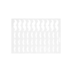 Emporte Pièce - Découpoir Pâtisserie|Moule Silicone*SILIKOMART Chablon Silicone Moustache (x40) Professional